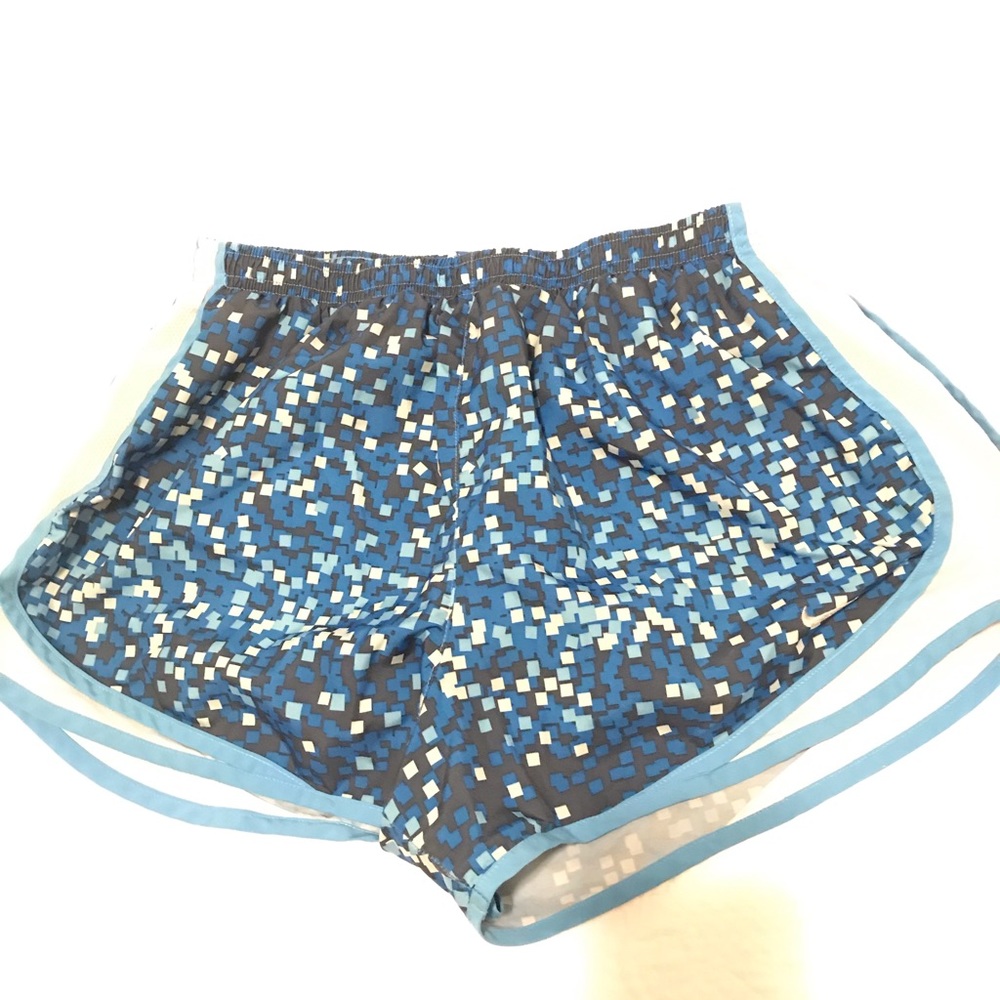 Nike running shorts.